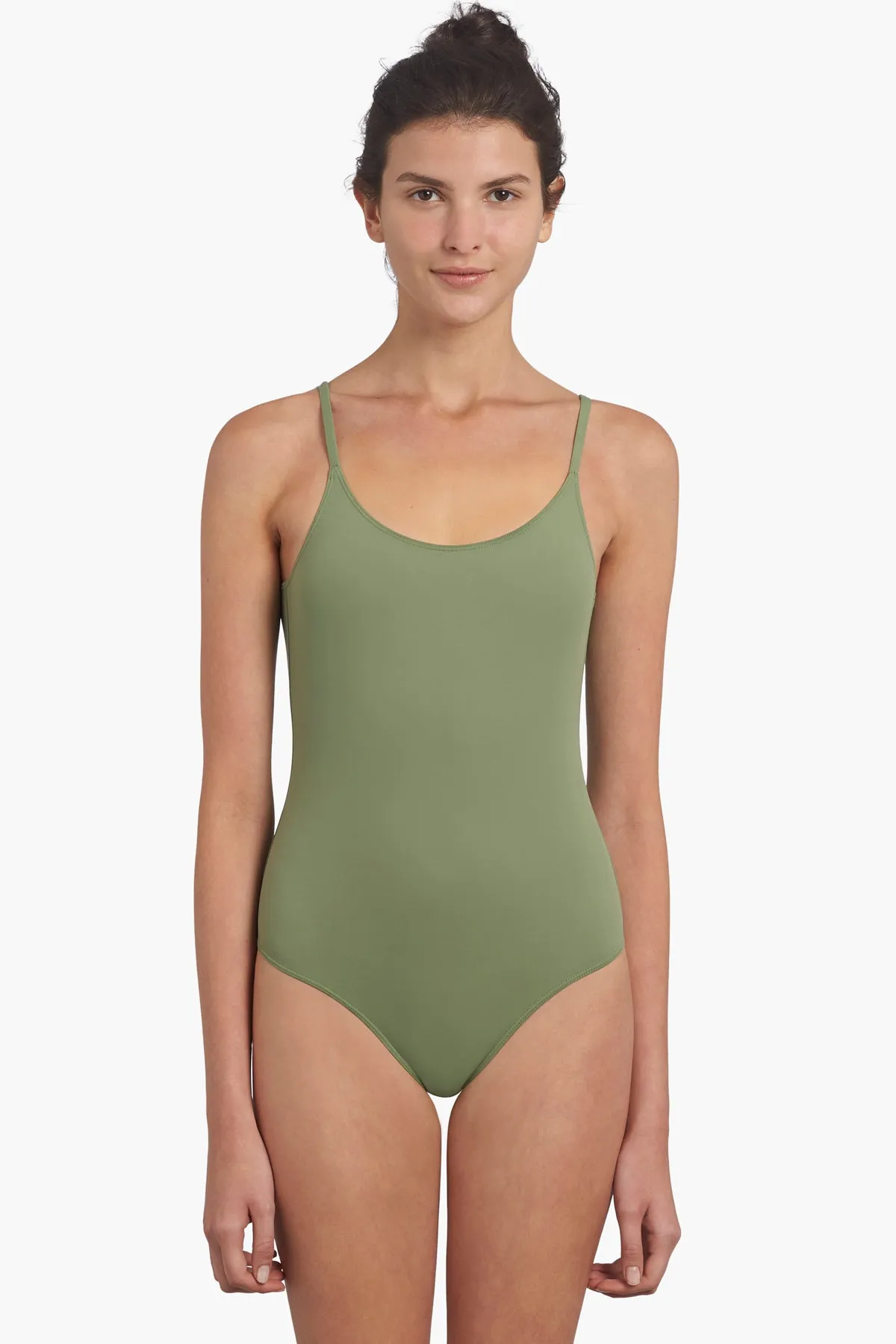 MISKA Paris Girls Swimsuit - Safari Green