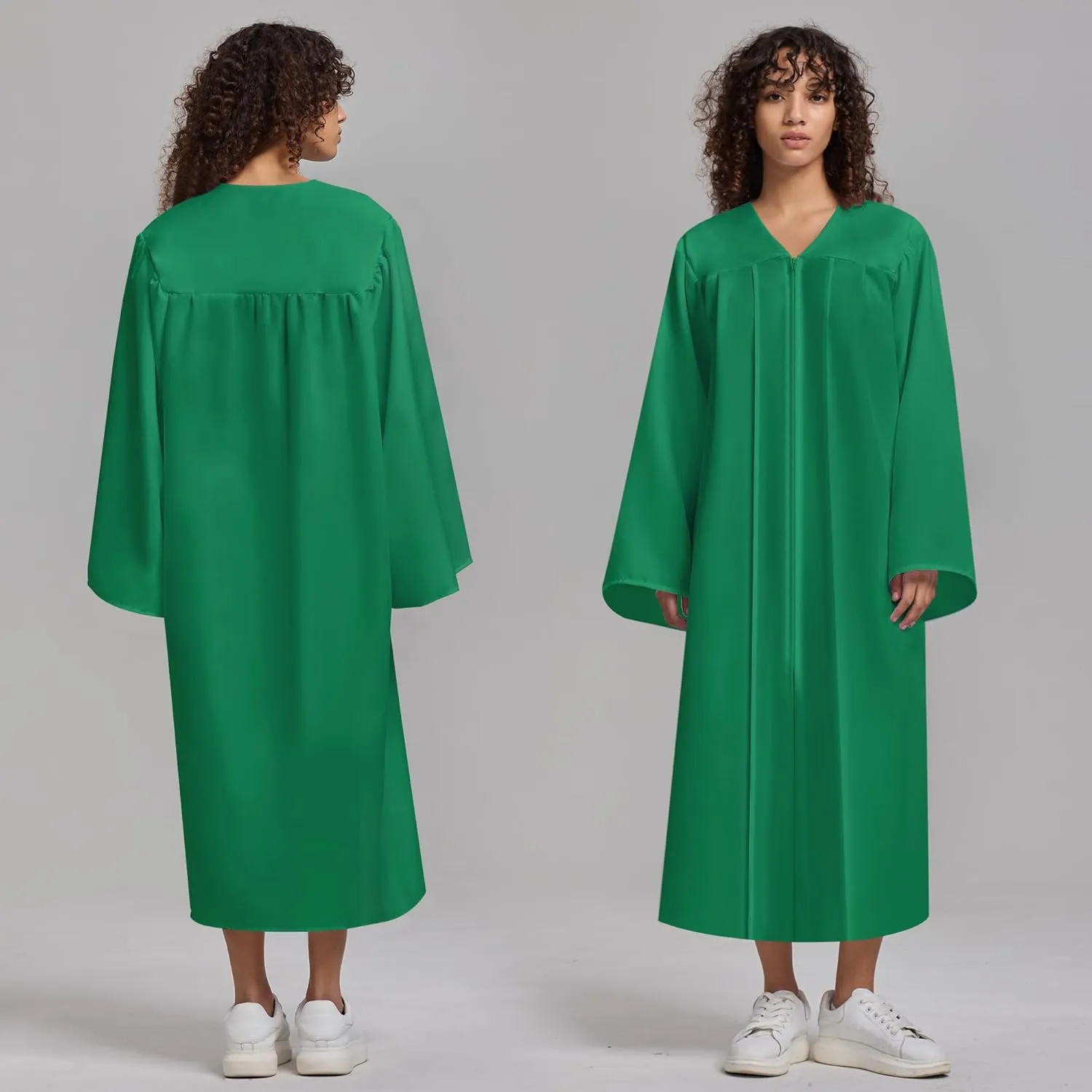 Unisex Matte Graduation Gown for High School,Choir Robes for Church, Judge Robes Costume 12 Colors